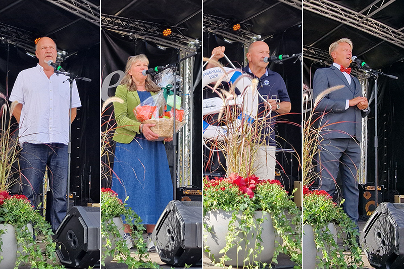 Fyra av talarna