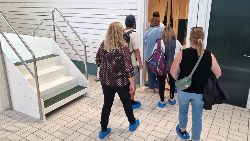 Rundvandring i nya TorsbyBadet.