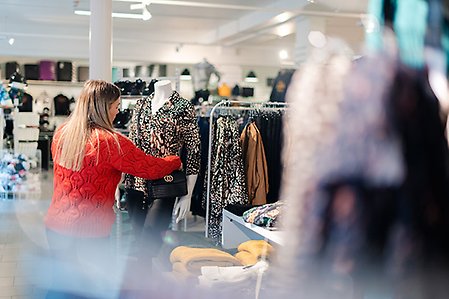 Butik i centrala Torsby.